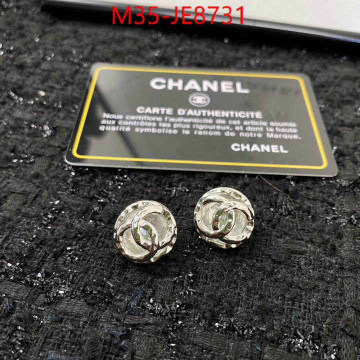 Jewelry-Chanel,replica aaaaa+ designer ID: JE8731,$: 35USD
