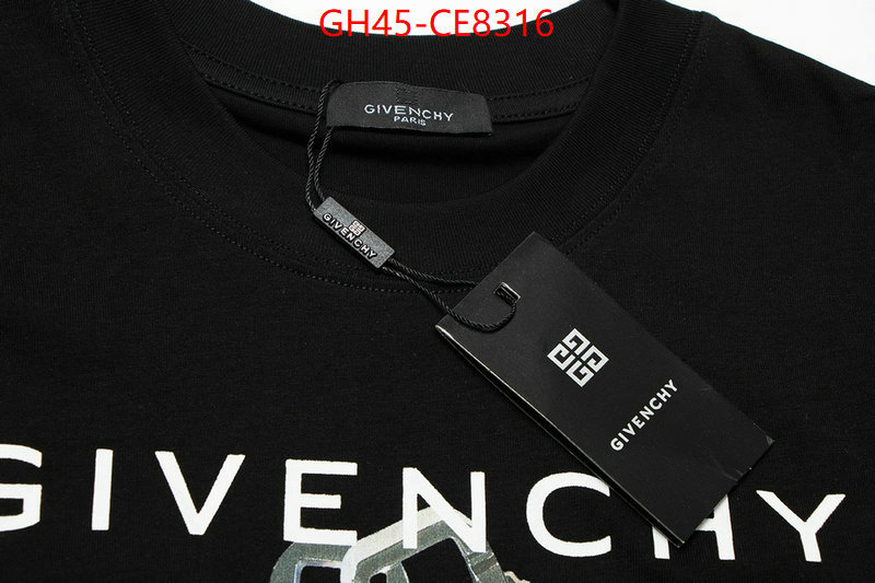 Clothing-Givenchy,luxury ID: CE8316,$: 45USD