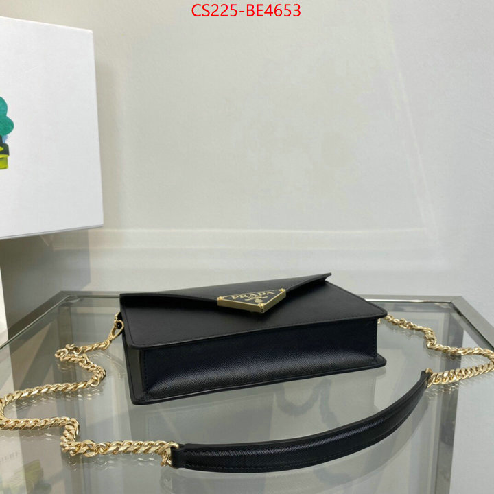 Prada Bags(TOP)-Diagonal-,buy aaaaa cheap ID: BE4653,$: 225USD