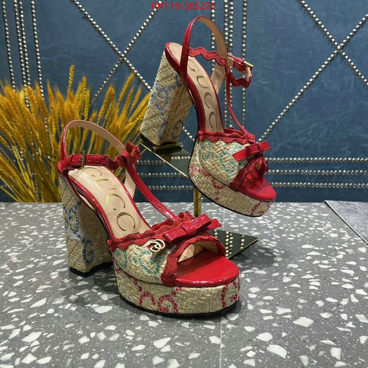 Women Shoes-Gucci,replica ID: SE5221,$: 119USD