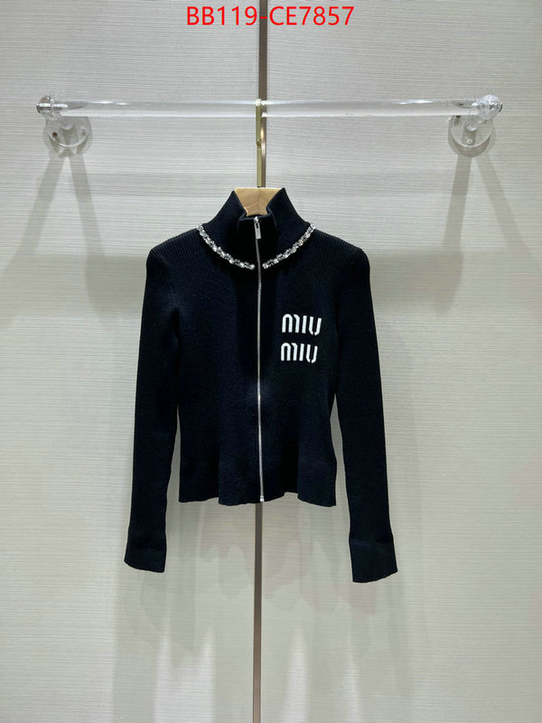 Clothing-MIU MIU,buying replica ID: CE7857,$: 119USD