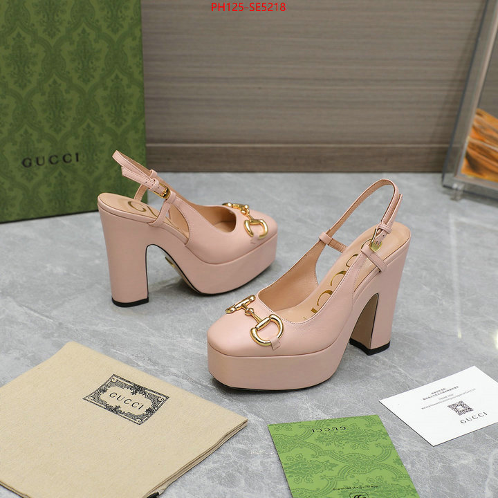 Women Shoes-Gucci,fashion replica ID: SE5218,$: 125USD