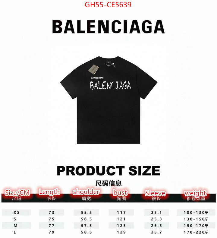 Clothing-Balenciaga,can you buy knockoff ID: CE5639,$: 55USD