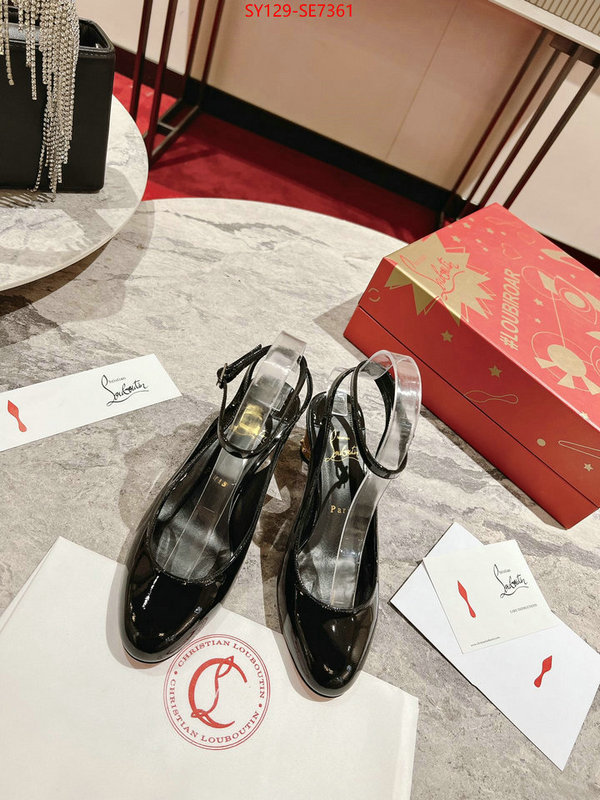 Women Shoes-Christian Louboutin,same as original ID: SE7361,$: 129USD