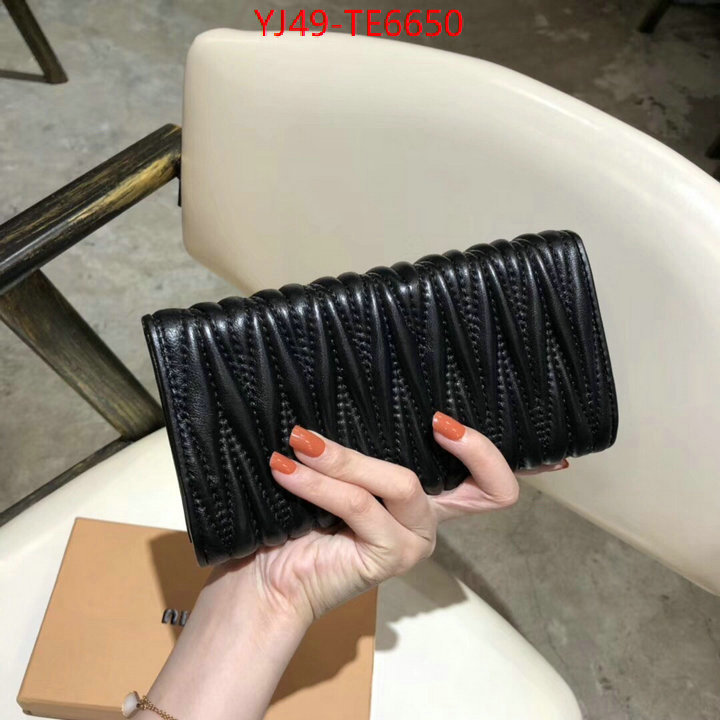 Miu Miu Bags(4A)-Wallet,best ID: TE6650,$: 49USD