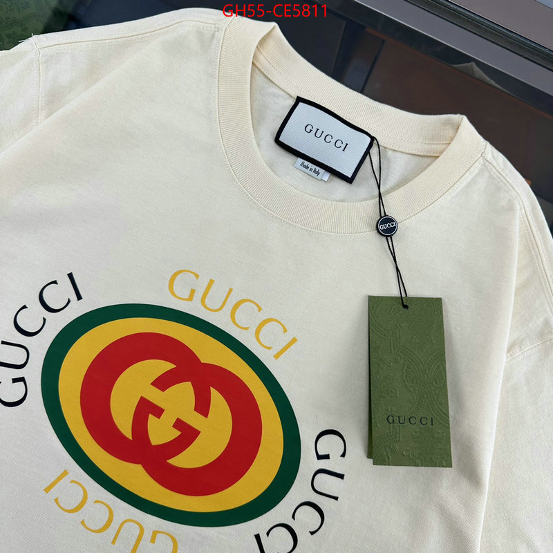 Clothing-Gucci,best fake ID: CE5811,$: 55USD