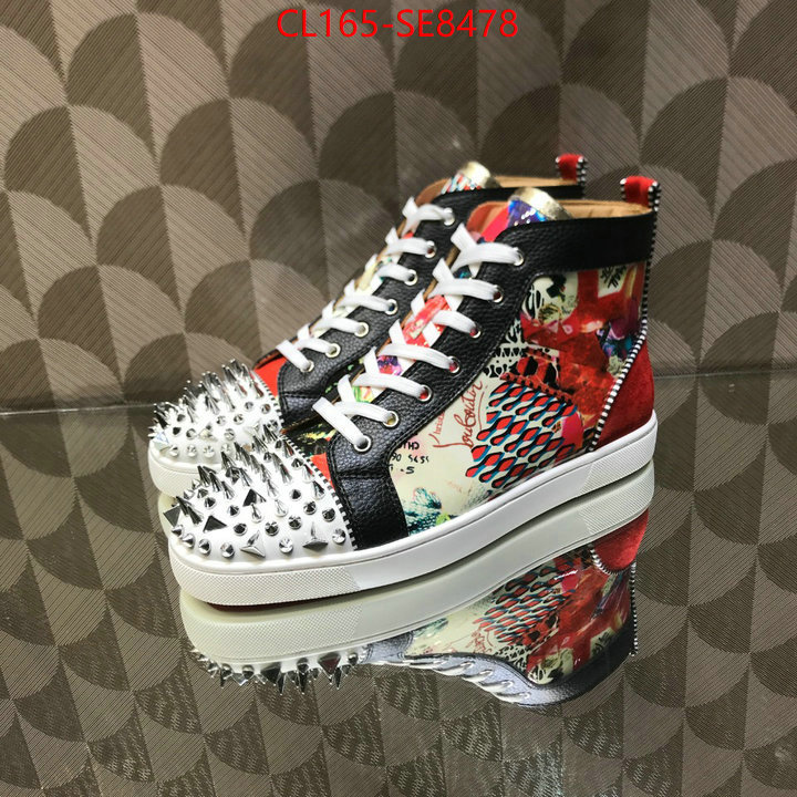 Men shoes-Christian Louboutin,where could you find a great quality designer ID: SE8478,$: 165USD