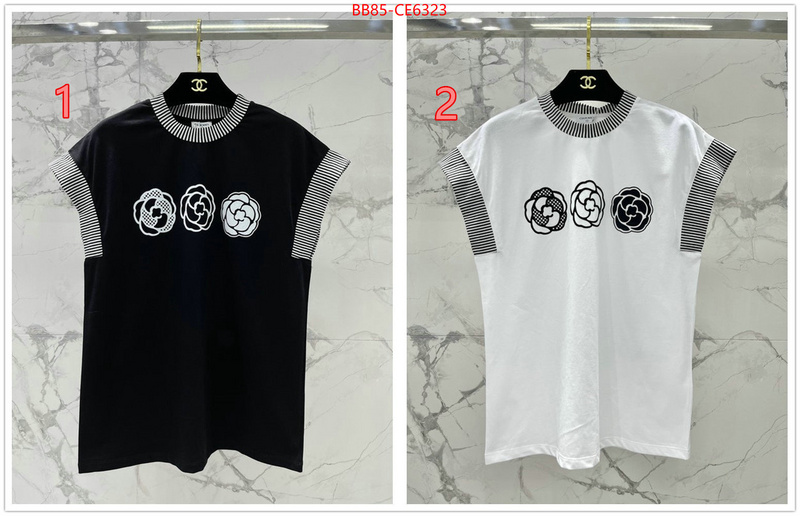 Clothing-Chanel,shop designer replica ID: CE6323,$: 85USD