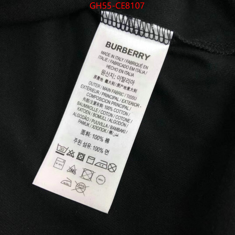 Clothing-Burberry,first copy ID: CE8107,$: 55USD