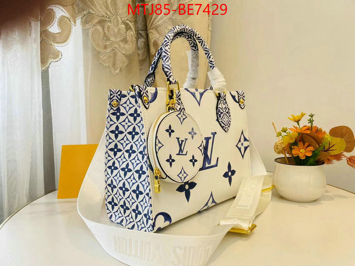 LV Bags(4A)-Handbag Collection-,where quality designer replica ID: BE7429,$: 85USD