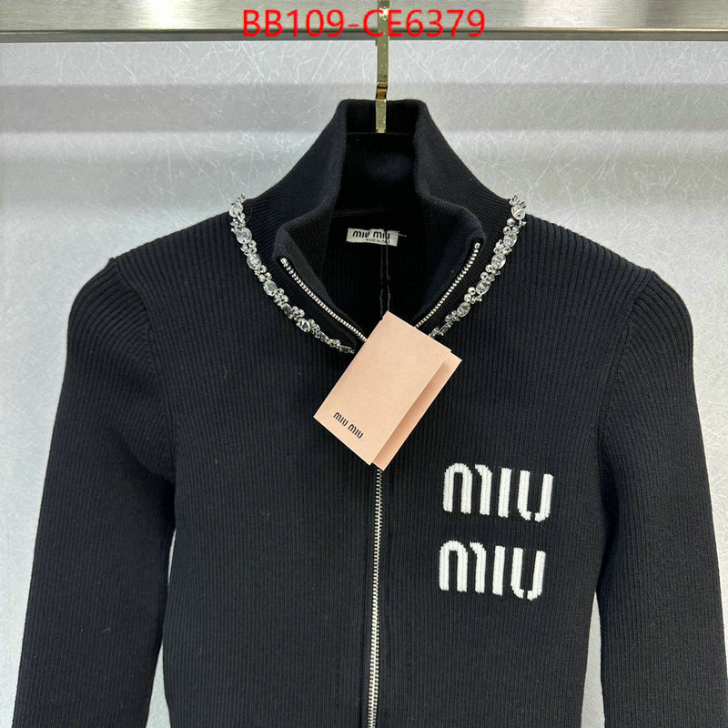 Clothing-MIU MIU,replica every designer ID: CE6379,$: 109USD