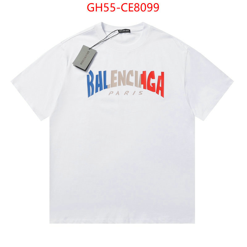 Clothing-Balenciaga,high quality designer replica ID: CE8099,$: 55USD