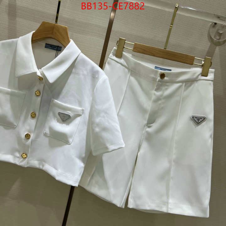 Clothing-Prada,sell high quality ID: CE7882,$: 135USD