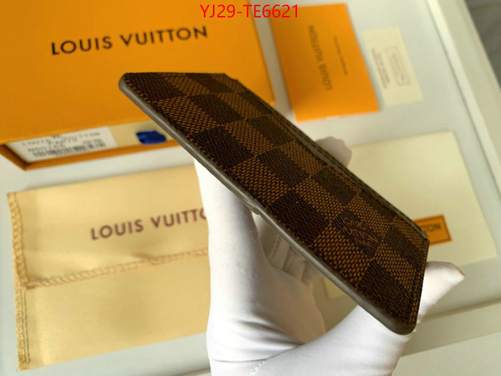 LV Bags(4A)-Wallet,sale outlet online ID: TE6621,$: 29USD