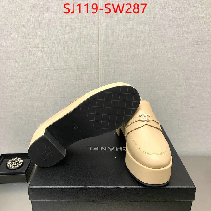 Women Shoes-Chanel,high quality replica designer ID: SW287,$: 119USD