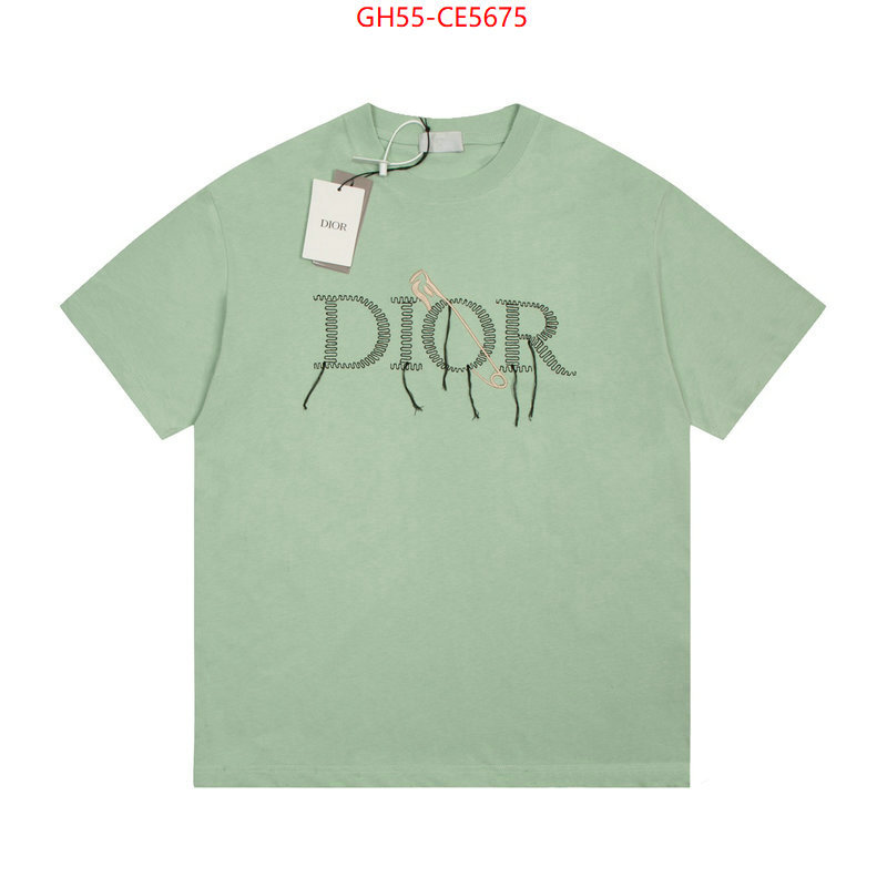 Clothing-Dior,best site for replica ID: CE5675,$: 55USD