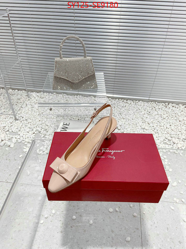Women Shoes-Ferragamo,how to find designer replica ID: SE9180,$: 125USD