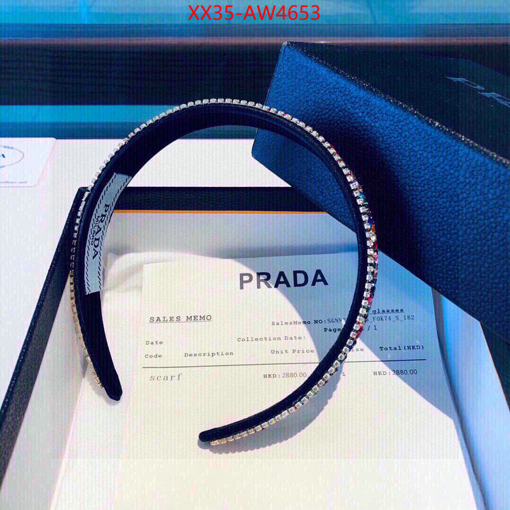 Hair band-Prada,sell online luxury designer ID: AW4653,$: 35USD