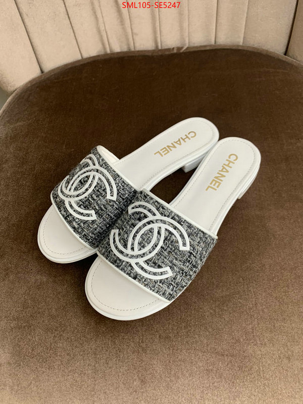 Women Shoes-Chanel,new designer replica ID: SE5247,$: 105USD