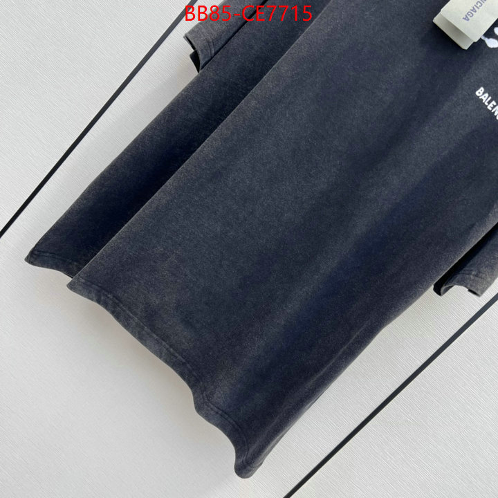 Clothing-Balenciaga,high quality aaaaa replica ID: CE7715,$: 85USD