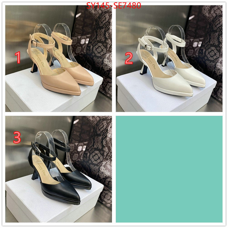 Women Shoes-Dior,best quality replica ID: SE7480,$: 145USD