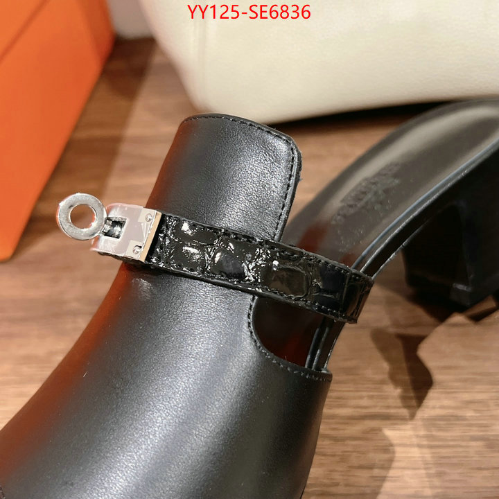 Women Shoes-Hermes,high quality designer replica ID: SE6836,$: 125USD