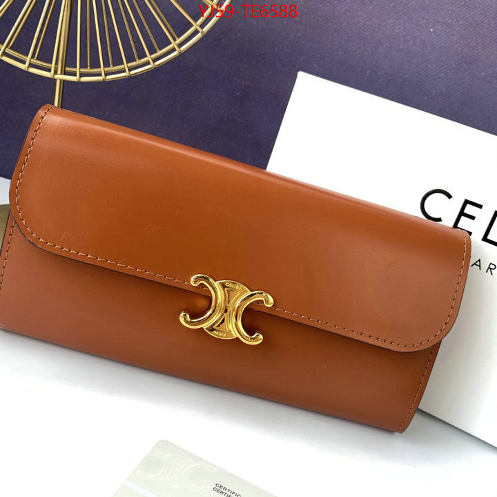 CELINE Bags(4A)-Wallet,2023 luxury replicas ID: TE6588,$: 59USD