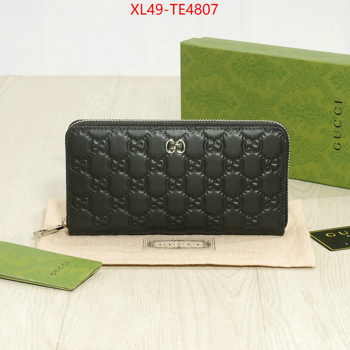 Gucci Bags(4A)-Wallet-,buying replica ID: TE4807,$: 49USD