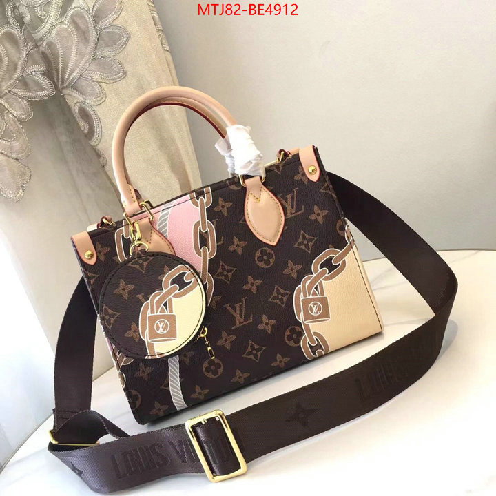 LV Bags(4A)-Handbag Collection-,aaaaa+ replica ID: BE4912,$: 82USD