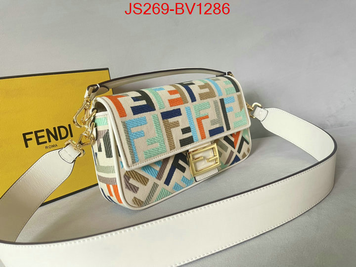 Fendi Bags(TOP)-Diagonal-,buy high-quality fake ID: BV1286,$: 269USD