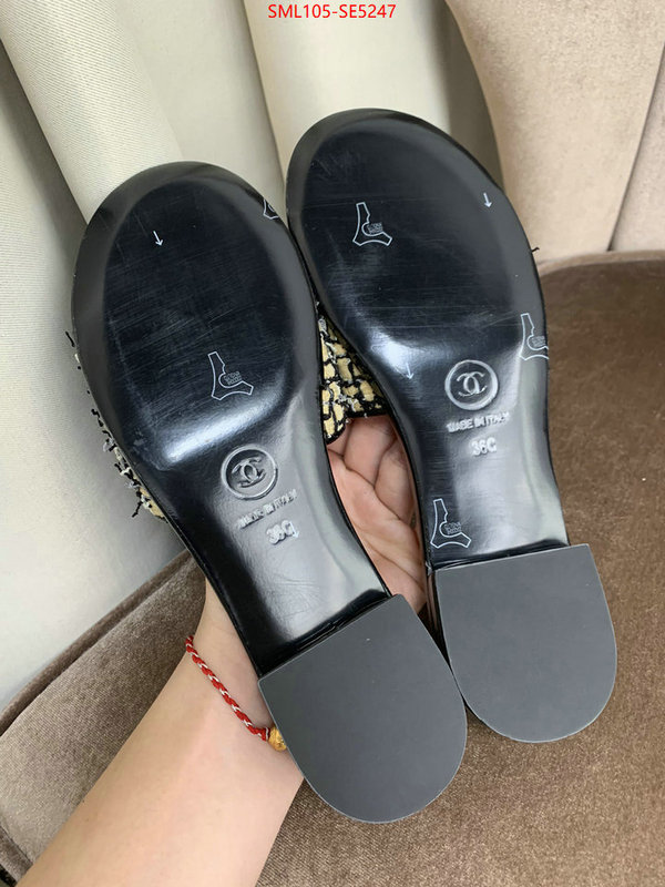 Women Shoes-Chanel,new designer replica ID: SE5247,$: 105USD