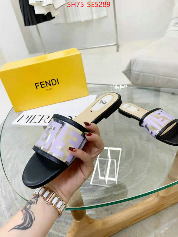 Women Shoes-Fendi,top quality fake ID: SE5289,