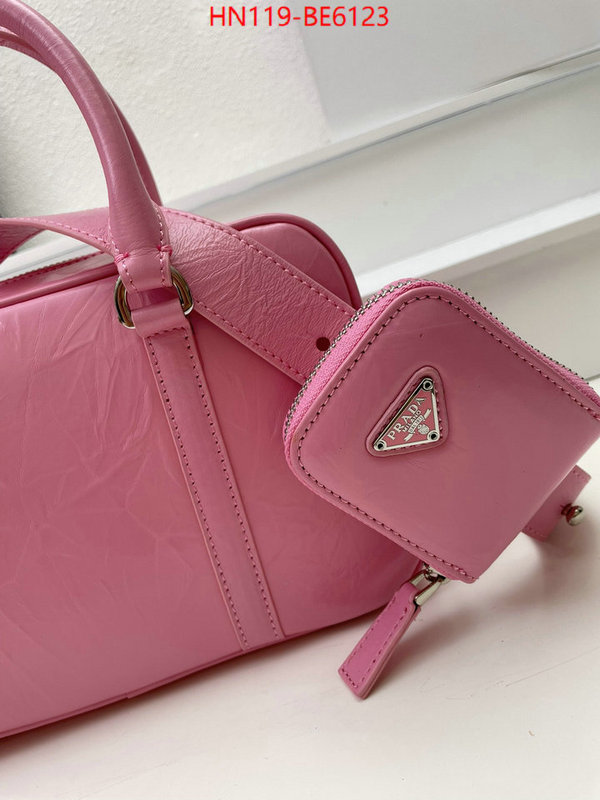 Prada Bags(4A)-Handbag-,copy ID: BE6123,$: 119USD