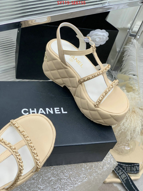 Women Shoes-Chanel,the highest quality fake ID: SE6155,$: 119USD