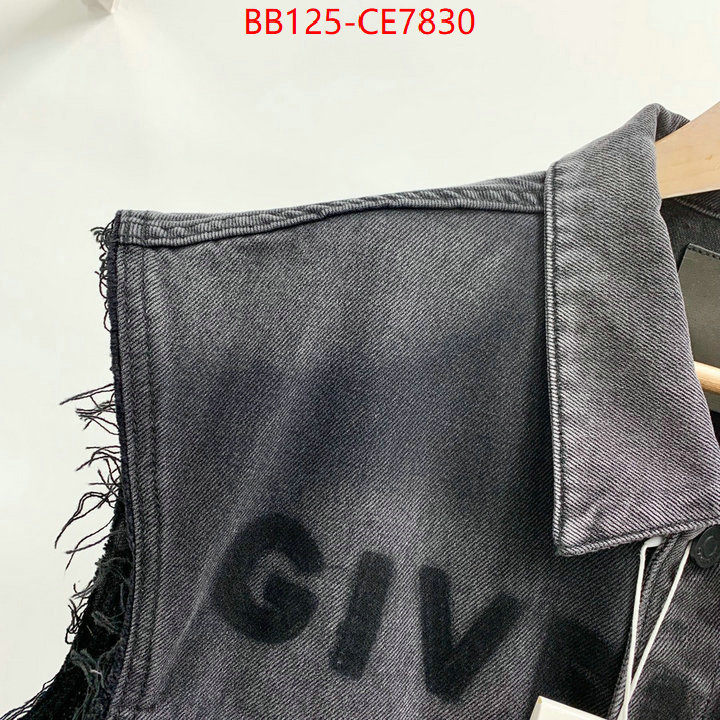 Clothing-Givenchy,aaaaa+ class replica ID: CE7830,$: 125USD