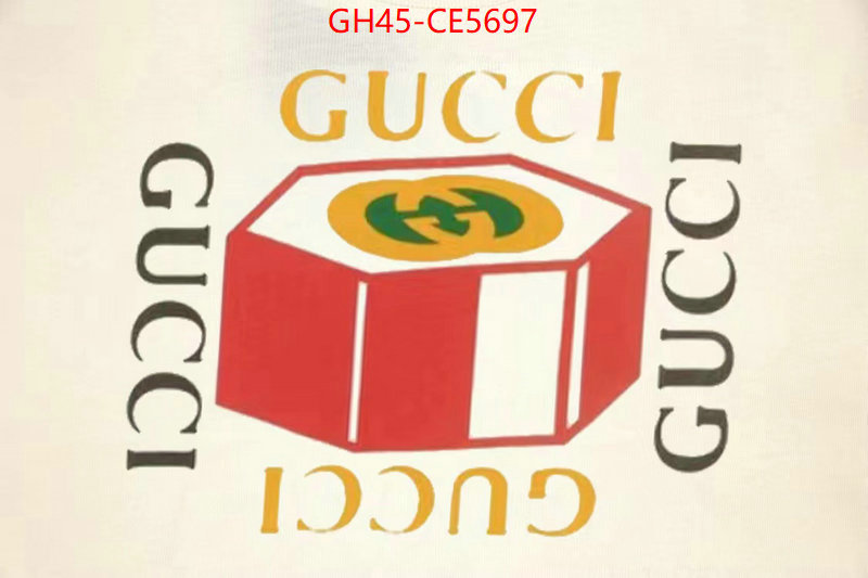 Clothing-Gucci,high quality replica ID: CE5697,$: 45USD