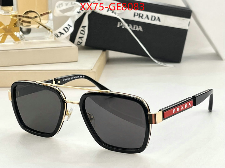 Glasses-Prada,replica 1:1 high quality ID: GE8083,$: 75USD