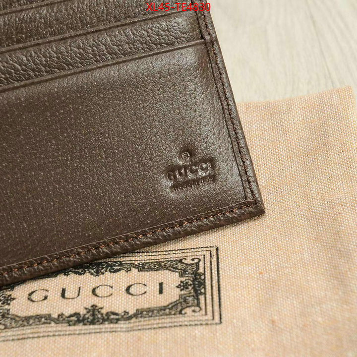 Gucci Bags(4A)-Wallet-,top quality fake ID: TE4830,$: 45USD