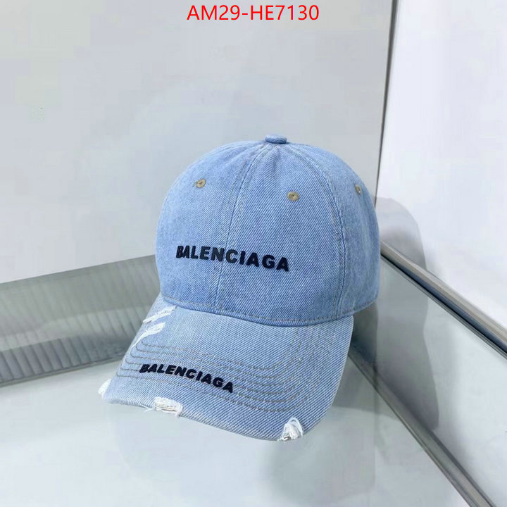 Cap (Hat)-Balenciaga,replica shop ID: HE7130,$: 29USD