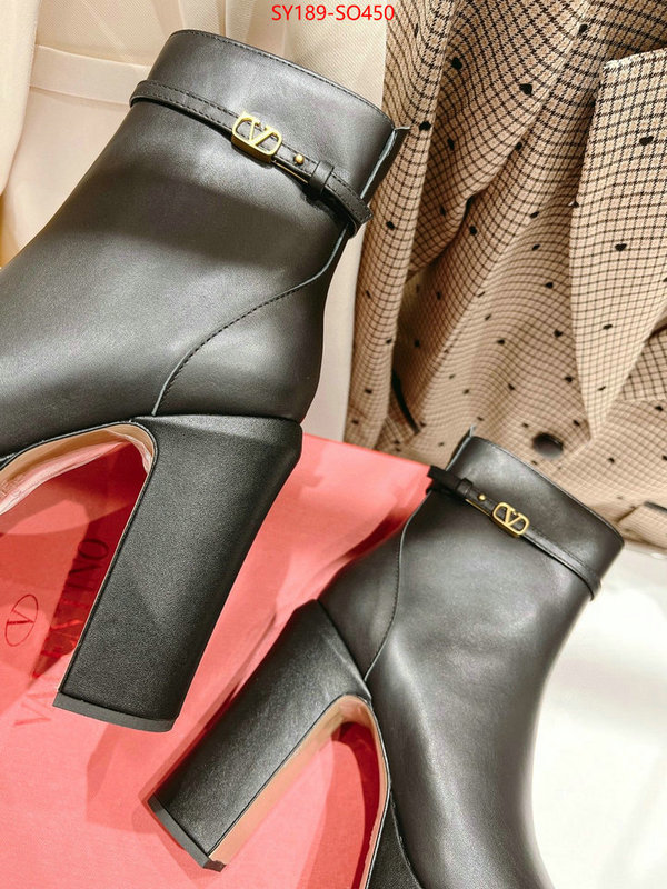 Women Shoes-Valentino,high quality replica designer ID: SO450,$: 189USD