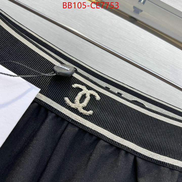 Clothing-Chanel,sellers online ID: CE7753,$: 105USD