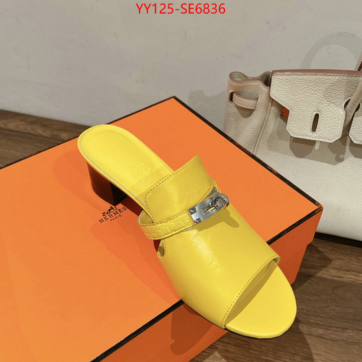 Women Shoes-Hermes,high quality designer replica ID: SE6836,$: 125USD