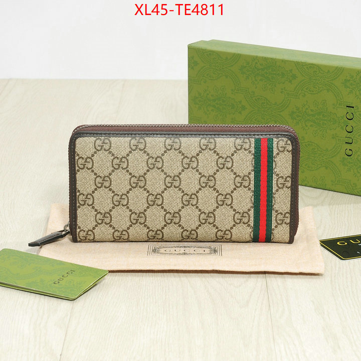 Gucci Bags(4A)-Wallet-,cheap ID: TE4811,$: 45USD