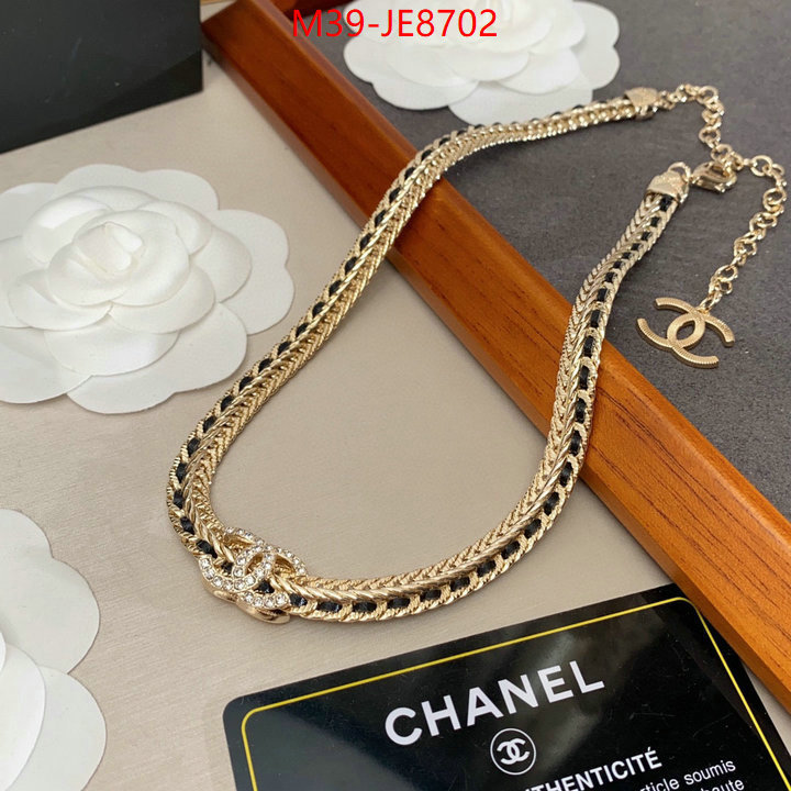 Jewelry-Chanel,high quality online ID: JE8702,$: 39USD