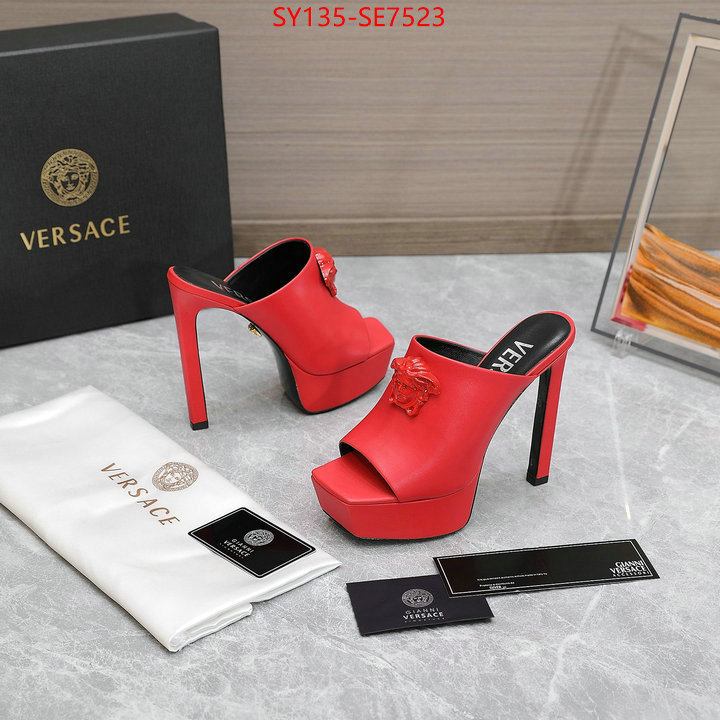 Women Shoes-Versace,how to find designer replica ID: SE7523,$: 135USD