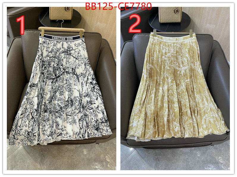 Clothing-Dior,mirror copy luxury ID: CE7780,$: 125USD