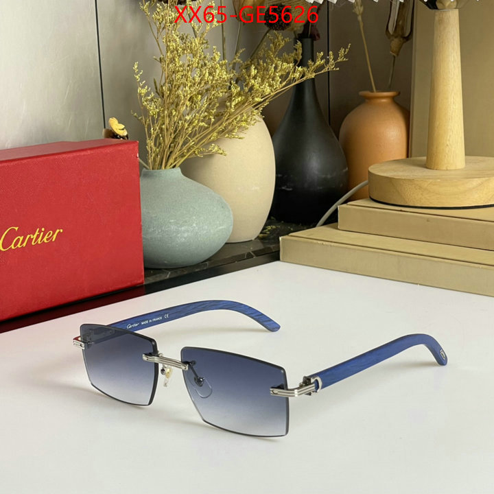 Glasses-Cartier,wholesale replica ID: GE5626,$: 65USD