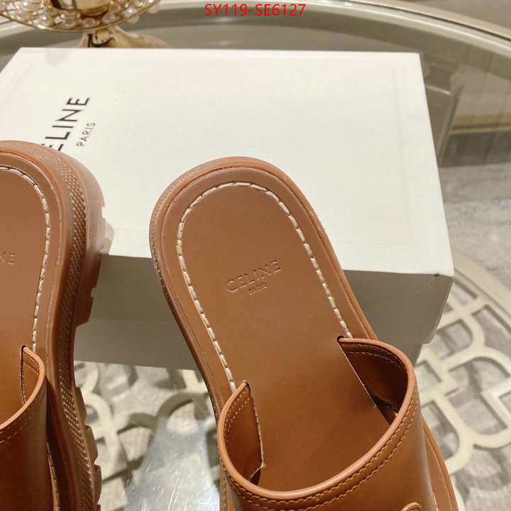 Women Shoes-CELINE,good quality replica ID: SE6127,$: 119USD