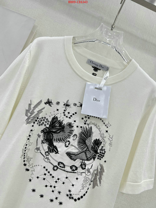 Clothing-Dior,wholesale 2023 replica ID: CE6343,$: 89USD