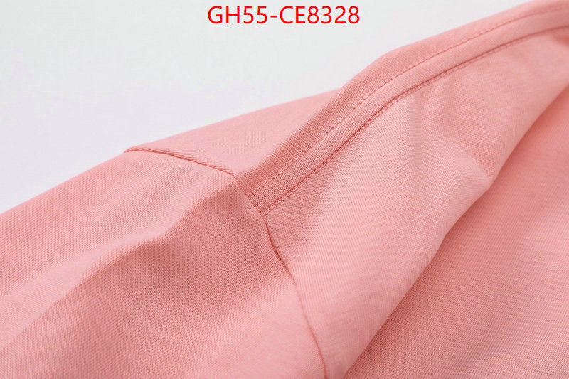 Clothing-Gucci,highest quality replica ID: CE8328,$: 55USD